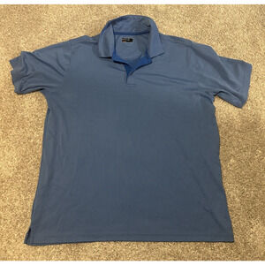 Bolle Men’s XL Performance Polo Shirt Blue Quick Dry Golf Activewear